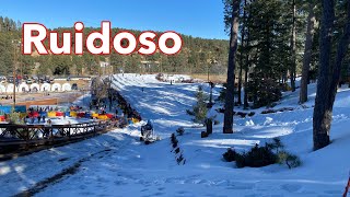 Ruidoso New Mexico Winter Park Snow Tubing [upl. by Tisdale]