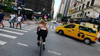 Riding with Rachel  Track Bikes in New York City [upl. by Anne]