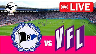 Arminia Bielefeld  VfL Osnabrück LIVE 🔴 3 Liga  20242025 [upl. by Anesuza797]