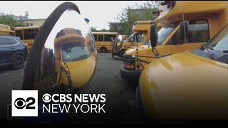 New Jersey school district cuts bus service for some students [upl. by Dearman]