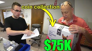 We Bought ALL Of His Coins for 75000 Coin Collection Purchase [upl. by Cassi]