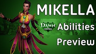 Dawngate Mikella Abilities Preview [upl. by Kcam]