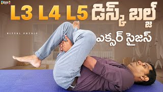 L3L4L5 disc bulge exercises by nityal physio [upl. by Hailed]