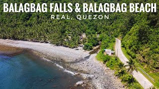 Balagbag Falls  Balagbag Beach Cottage Rental  Real Quezon [upl. by Maggio]