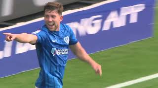 Burnley v Portsmouth Highlights [upl. by Retsbew]