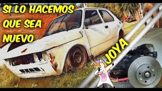 Restaurando el auto  Cambiar homocineticas rulemanes fuelles Fiat 147 13 [upl. by Ringo376]