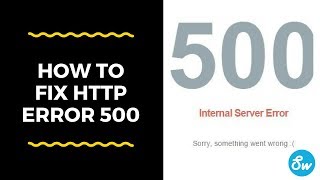 how to fix http error 500  how to solve 500 error  how to solve 500 internal server error [upl. by Trill469]