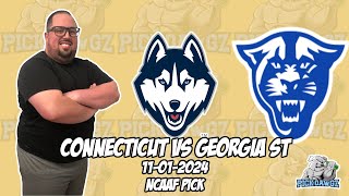 UConn vs Georgia State 11124 College Football Picks amp Predictions  Week 10 NCAAF [upl. by Cindie]