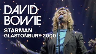 David Bowie  Starman Live at Glastonbury 2000 Video Clip [upl. by Jewel]