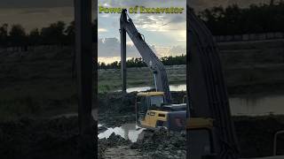 Heavy Duty Volvo longreach powerofexcavator longreachexcavator jcbvideo viralvideo shortsvideo [upl. by Lindsy334]