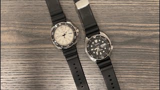 Seiko king Turtle vs Seiko King Samurai Which Is The Better Seiko [upl. by Euqinad]