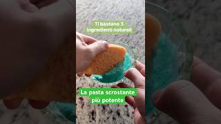 Pasta scrostante fai da te con 3 ingredienti è la più potente puliziedicasa pulizia puliziacasa [upl. by Federico]