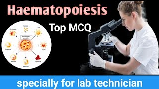 Haematopoiesis top MCQ for lab technician haematopoiesis important MCQ [upl. by Led941]