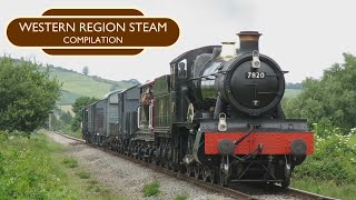 GWR Steam Locomotives  Western Region Compilation 20172022 [upl. by Ailimac800]