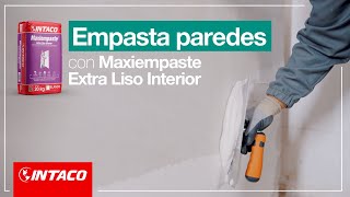 Empasta paredes con Maxiempaste Extra Liso Interior [upl. by Dyal]