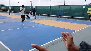 Men Singles Final Nairobi pickleball tournament 2024 [upl. by Timmi]