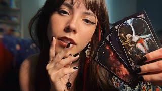 ASMR Hypnotizing You amp Reading Your Fortune 🔮 eyes closed half way tarot cards [upl. by Py106]