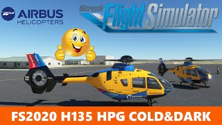 MSFS 2020 FRTUTORIEL AIRBUS H135 de HPG démarrage rapide en Français [upl. by Huai]