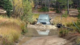 100 Series Land Cruiser Colorado Backcountry Water Crossing [upl. by Mariellen]