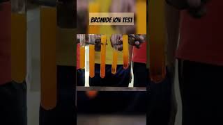 BROMIDE ION TEST chemistry bromideion yellowprecipitate chemistrylaboratory chemistrylab [upl. by Nitsuga]