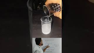 Boric acid and ethanol reaction chemistryexperiment [upl. by Hegarty]