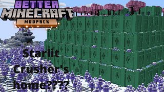 KILLING THE STARLIT CRUSHER l better minecraft EP 32 [upl. by Eimerej]