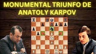 KARPOV DERROTA CLARAMENTE A KORCHNOI Y MANTIENE EL TITULO MUNDIAL  MERANO 1981 [upl. by Waldemar148]