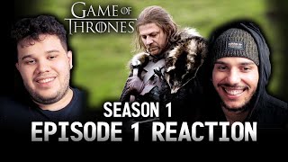 The Game of Thrones Season 1 Episode 1 REACTION  Winter Is Coming [upl. by Yellas]