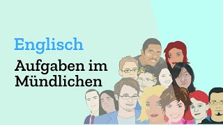 Welche Aufgaben amp Themen kommen im Abitur in Englisch in einer mündlichen Prüfung vor [upl. by Enalb]