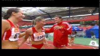 200m Damen Finale Deutsche Meisterschaften Nürnberg 2008 [upl. by Raffaello]