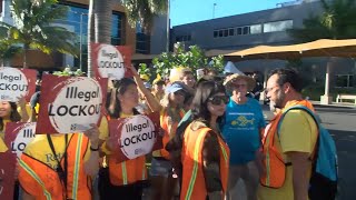 Families relieved to get nurses back after tentative agreement reached with Kapiolani nurses [upl. by Rickey920]