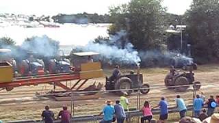 FIELD MARSHALL TRACTOR PULL AT WELLAND STEAM RALLY 2010 [upl. by Wyck822]