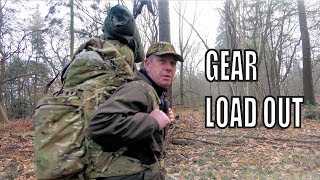 Bushcraft Winter Bag Full Kit Load Out [upl. by Weidner]