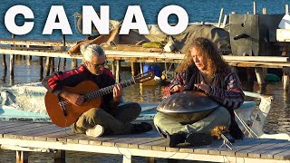 HANDPAN Meditation and GUITAR Serenate  CANAO Music [upl. by Wylde]