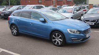 2014 Volvo V60 D6 AWD PlugIn Hybrid  Start up and indepth tour [upl. by On176]