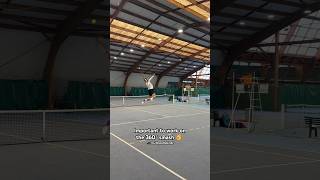 Always important to work on the 360° smash tennis [upl. by Atteloc629]