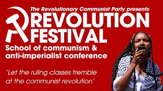 Revolution Festival 2024 — School of communism and antiimperialist conference [upl. by Nodnerb614]