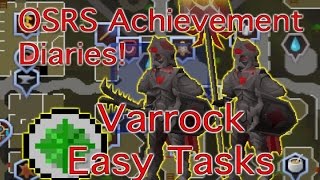 Varrock Easy OSRS Diary Completion  The Unhelpful Guide [upl. by Vinna952]