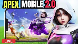 🔴Apex Legends Mobile 20HighEnergy Heroesquot Stunning Graphicsquot  Itzz Demonic Live [upl. by Htebasyle]