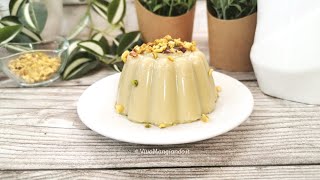 Panna cotta al pistacchio facilissima e golosa [upl. by Oribel]