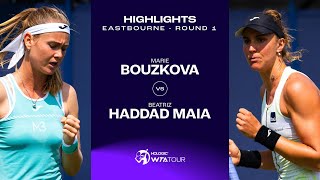 Elina Svitolina vs Marie Bouzkova  2024 Auckland Quarterfinal  WTA Match Highlights [upl. by Adnoluy127]