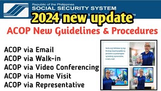 2024 new SSS ACOP guidelines and procedures to file ACOP [upl. by Ylrad]