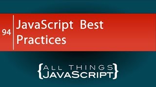 JavaScript Fundamentals Best Practices [upl. by Fital177]