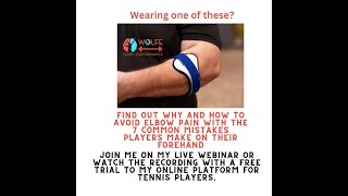 Tennis Elbow Webinar Promo [upl. by Ludie]