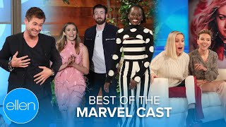 Best of the Marvel Cast on The Ellen Show Part 1 [upl. by Barger]