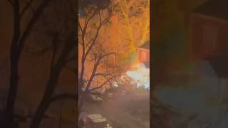 Virginia house explosion caught on video shorts shortsvideo [upl. by Brownson177]