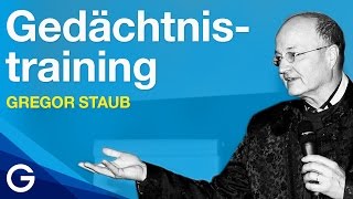 So wird dein Gedächtnis besser – Gedächtnistraining  Gregor Staub [upl. by Yragerg]