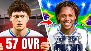 I Rebuild Using BRAZIL 🇧🇷 Youth Academy Only 😍 [upl. by Eniar]