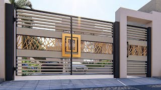 Top 100 Modern Gate Design Ideas 2024  Main Gates Ideas For Home Garden House Exterior Design Ideas [upl. by Ricardo]