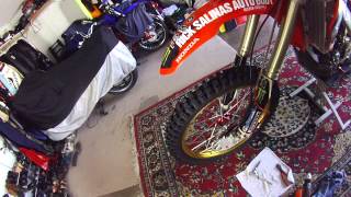 Trail Tech repair CRF 250 X Speed Sensor pickup magnet actuated Part 2 [upl. by Vorster696]